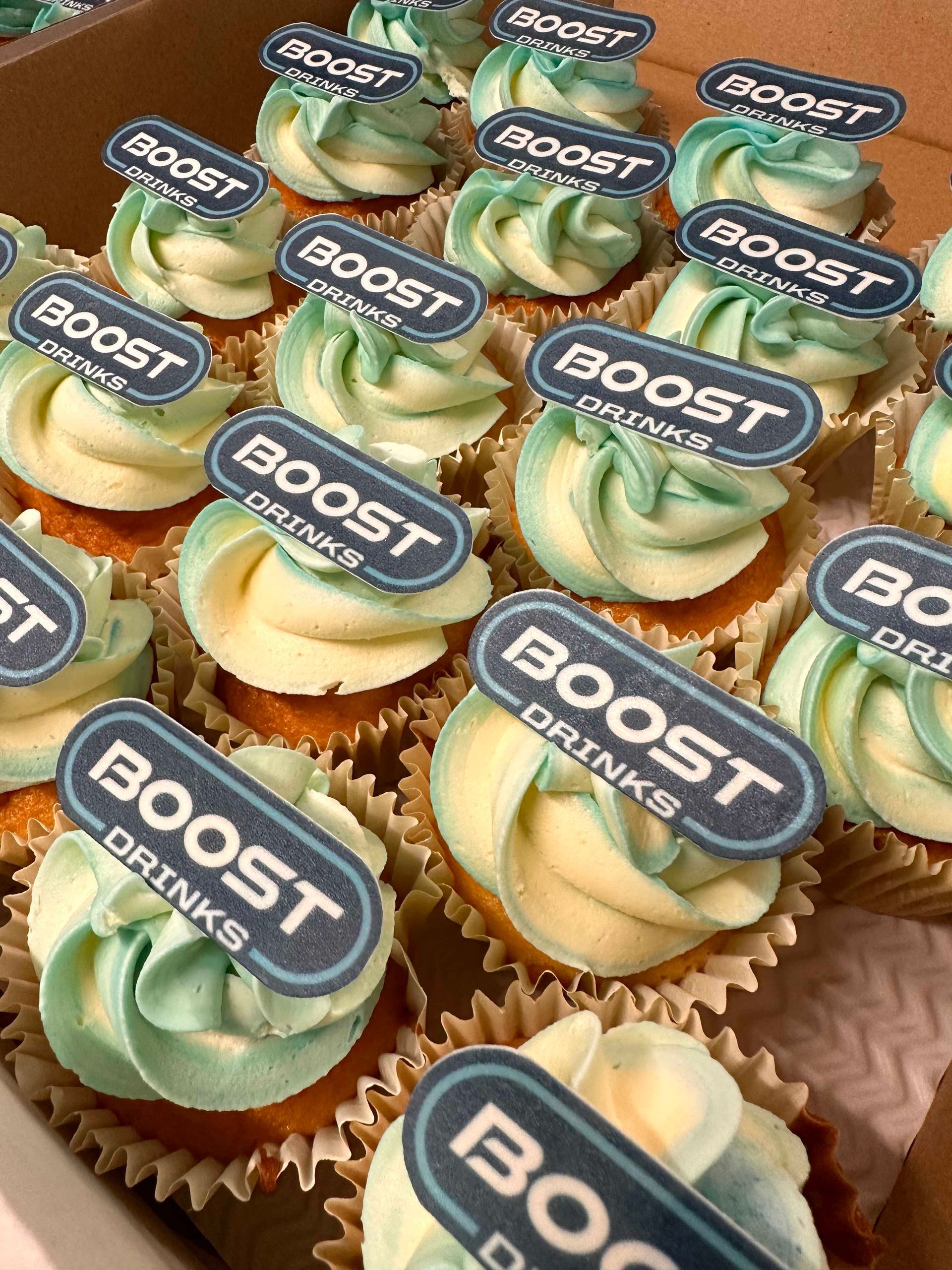 Branded Cupcakes — premium branded cupcakes by Corporate and Branded Cupcakes UK