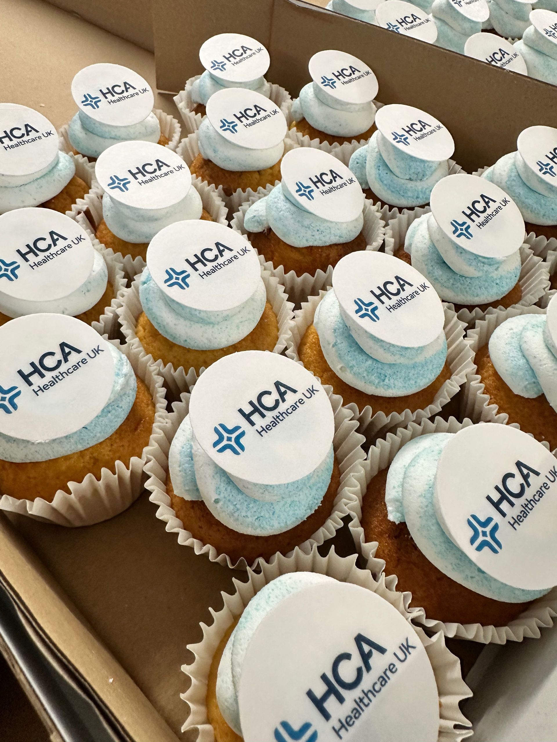 Luxury cupcakes with gold accent decorations