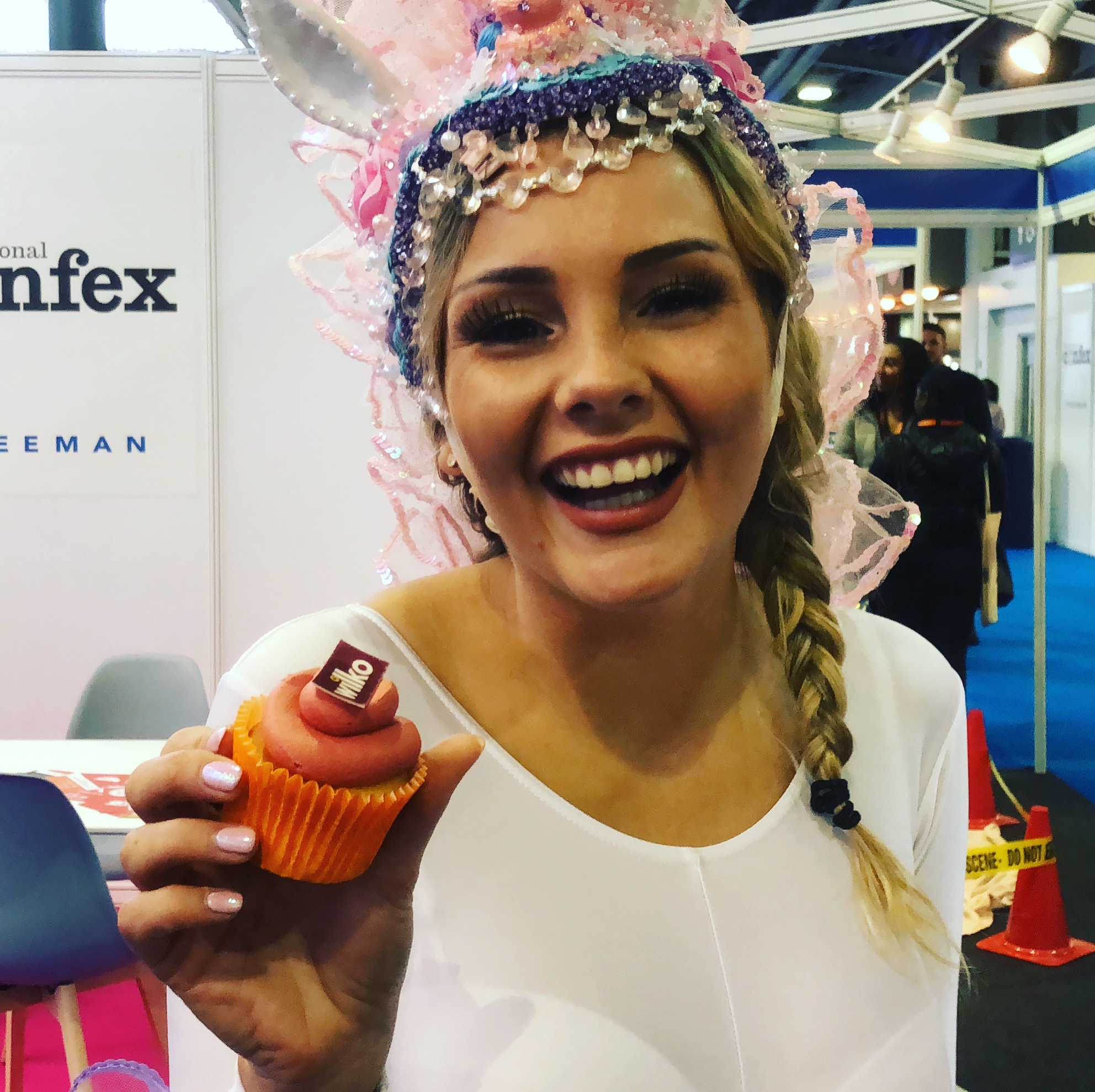 Custom branded corporate cupcakes with premium finish